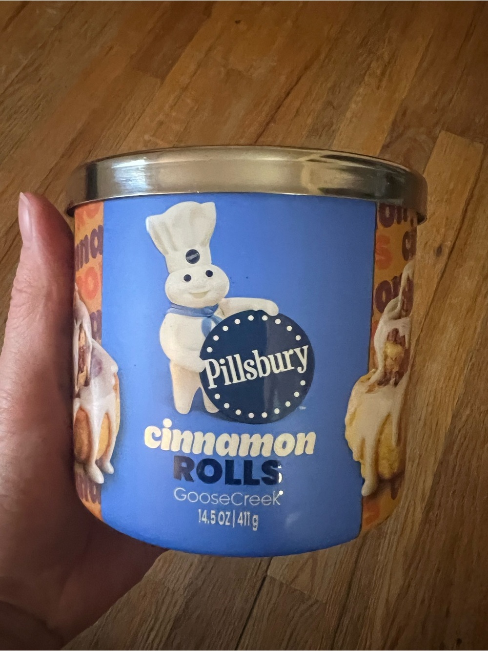 Goose Creek Pillsbury Cinnamon Rolls Limited Edition 3 Wick Candle 14.5 Oz New